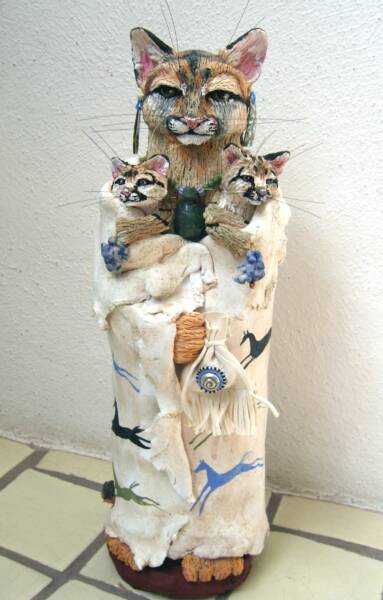 Mountain Lion Art, Cougar Art, Puma Art, Cat Art